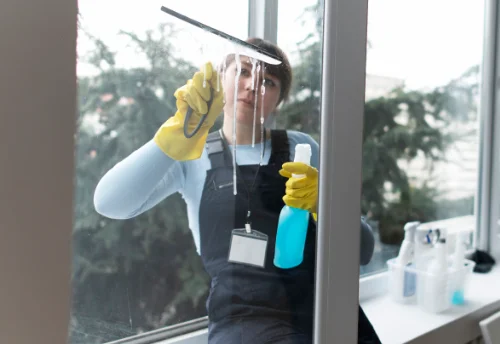 Nettoyage de vitres intérieures et extérieures à Saint-Benoît-la-Forêt
